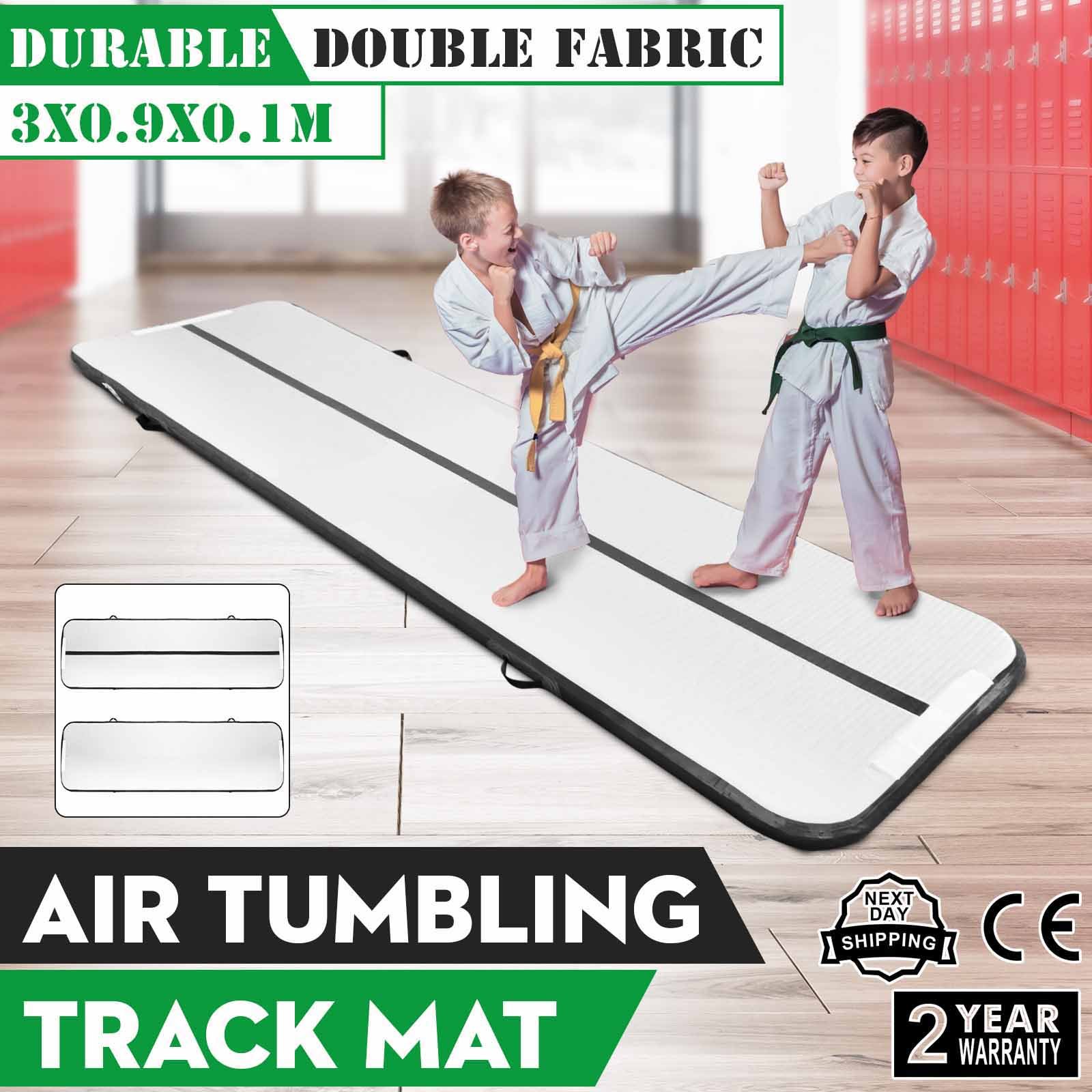 9.8Ftx2.9Ft Air Track Floor Home Gymnastics Tumbling Mat Inflatable Air Tumbling Track GYM&nbspW/ Electric Pump от Vevor Many GEOs