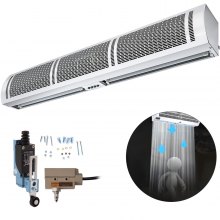 1500mm Air Curtain Air Conditioner Curtain 3 Adjustable Speeds Shop Commercial