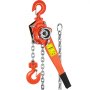 6000lbs 10ft Ratcheting Lever Block Chain Hoist Come Along Puller Pulley