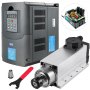 4kw Er25 Air Cooled Spindle Motor And 4kw Variable Frequency Drive Inverter Vfd