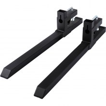 Clamp On Pallet Forks 4000lbs Tractor Forks For Loader Tractor Skid Steers