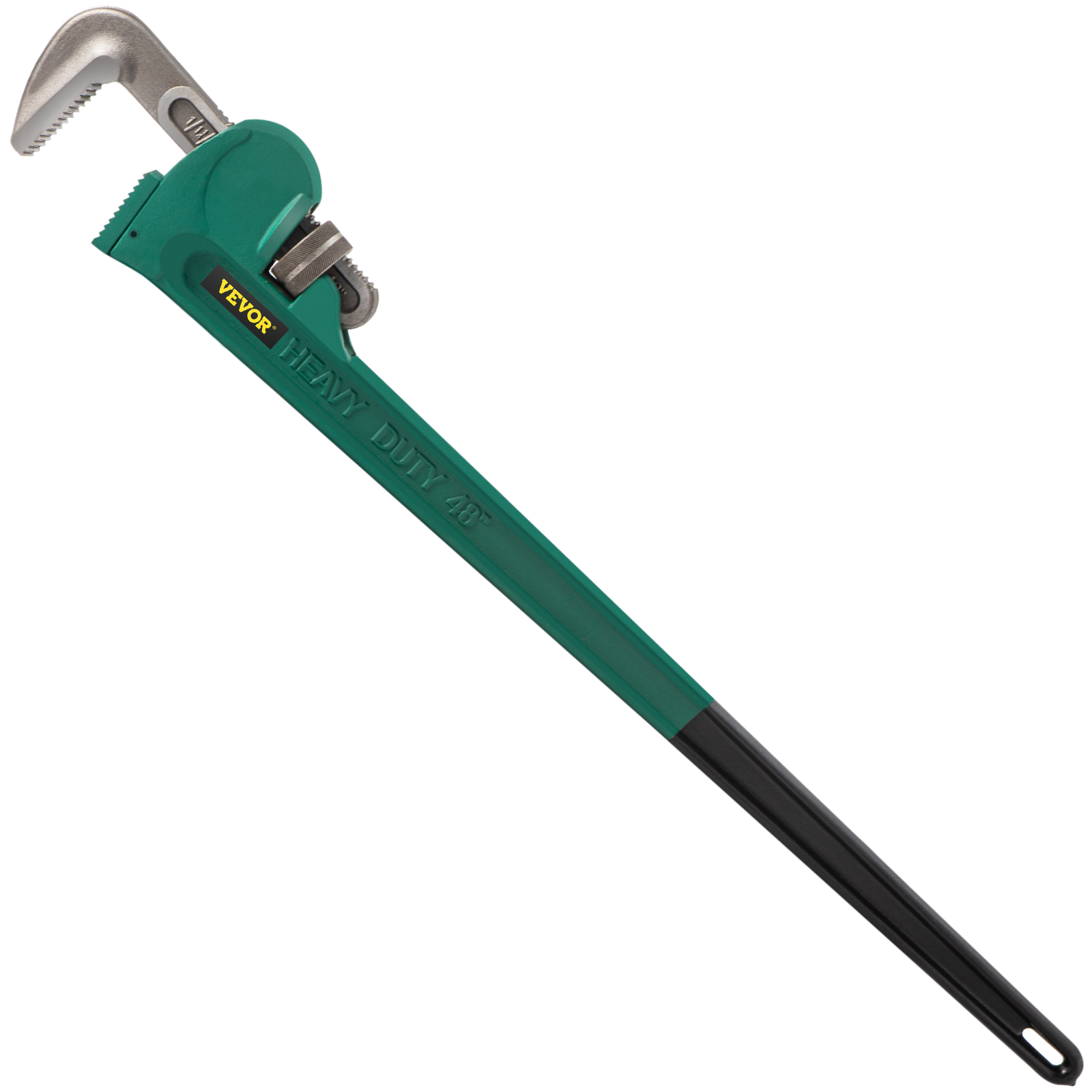 Pipe Wrench 48" Aluminum Straight Pipe Wrench Heat Treated Jaw 4.3" Capacity от Vevor Many GEOs