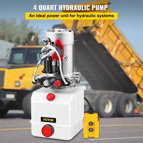 Details about   Double Acting 4 Quart 12V Hydraulic Pump for Tow Plow Woodsplitter Dump Bed More 