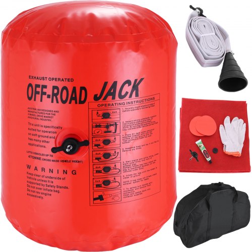 Air Jack Exhaust 4x4 Off Road 4 Tonne Lift Capacity Most Durable Hose Extension