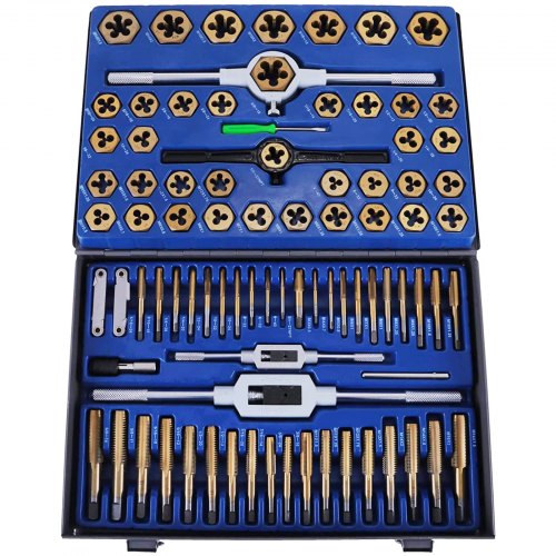 Bearing Steel Structure Manual Threading for Thread Processing Heat Treatment Accuracy Screw Thread Tap Die Set Die Wrench Set 