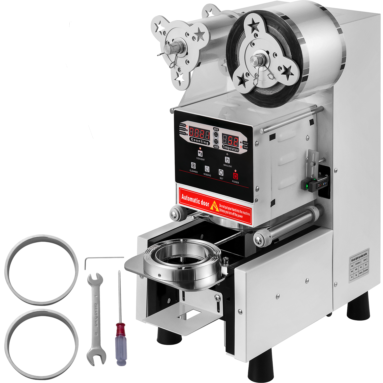Electric 420w Cup Sealer Sealing Machine Coffee Boba Bubble Tea 500-650 Cups/hr от Vevor Many GEOs