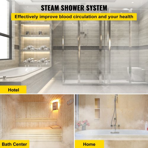9kw Commercial Steam Generator Digital Controller Shower Sauna Bath Home Spa FDA for sale online 