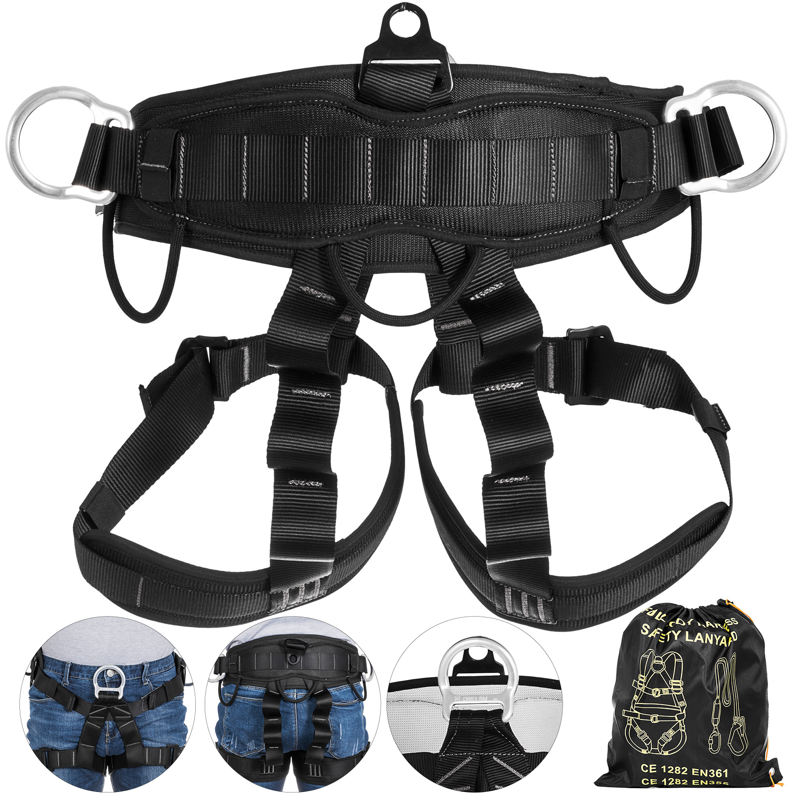 Rock Climbing Equip Rappelling Aluminum Alloy Reliable Wholepopular Good от Vevor Many GEOs