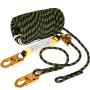 VEVOR Vertical Lifeline Assembly Fall Protection Rope 100 ft Polyester 310 lbs
