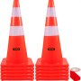 VEVOR 10PCS 28"Orange Safety Traffic Cones Trucks and Road Safe Cone
