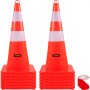 Vevor 12pcs 28" Orange Safety Traffic Cones Trucks And Road Safe Cone