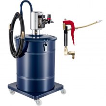 VEVOR Grease Pump Air Operated Grease Pump 10 Gallon 40L Pneumatic Grease Bucket