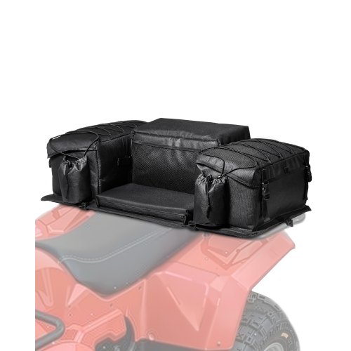 

50L ATV Rear Storage Bag 600D Oxford Cloth Rear Cargo Bag with Sponge Cushion