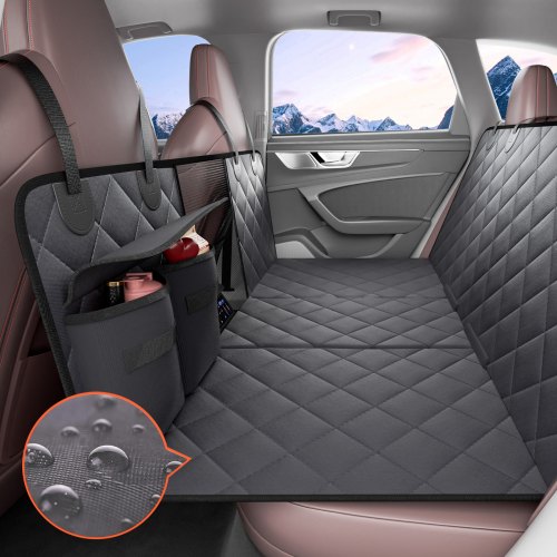 

VEVOR Dog Car Seat Cover for Back Seat 54 x 24 in Waterproof 600D for Cars