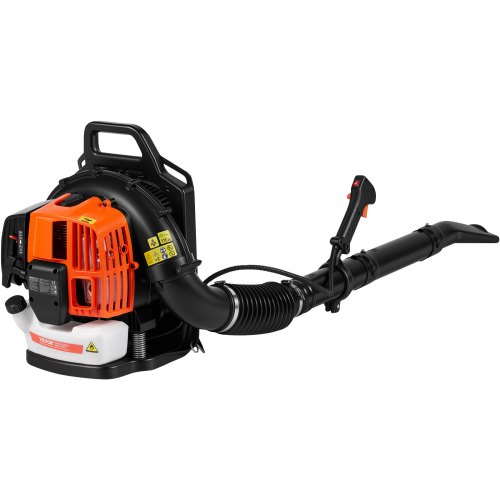 Vevor Backpack Leaf Blower, 63CC 2-Cycle Gas Leaf Blower With 1.89L Fuel Tank, 1110CFM Air Volume 220MPH Speed, Ideal For Lawn Care, Leaf Cleaning, An-image