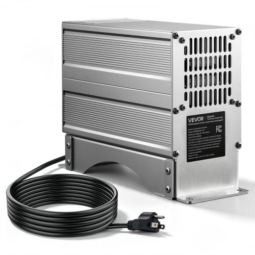 Vevor Boat Engine Compartment Heater, 600W Bilge Heater Fit Boats Up to 28FT, with Self-Regulating PTC Element & Automatic Thermostat, IP68 Waterproof Fan, Winter Freeze Protection for Boats RVs