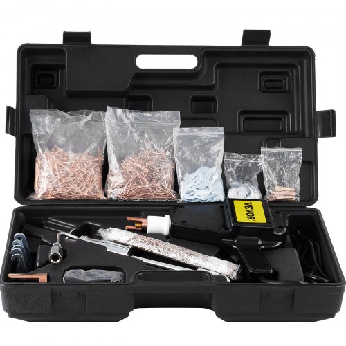 

Spot Welder Auto Body Stud Welder 110V With Slide Hammer Stud Welder Starter Kit Repair 800VA +1000 Nails