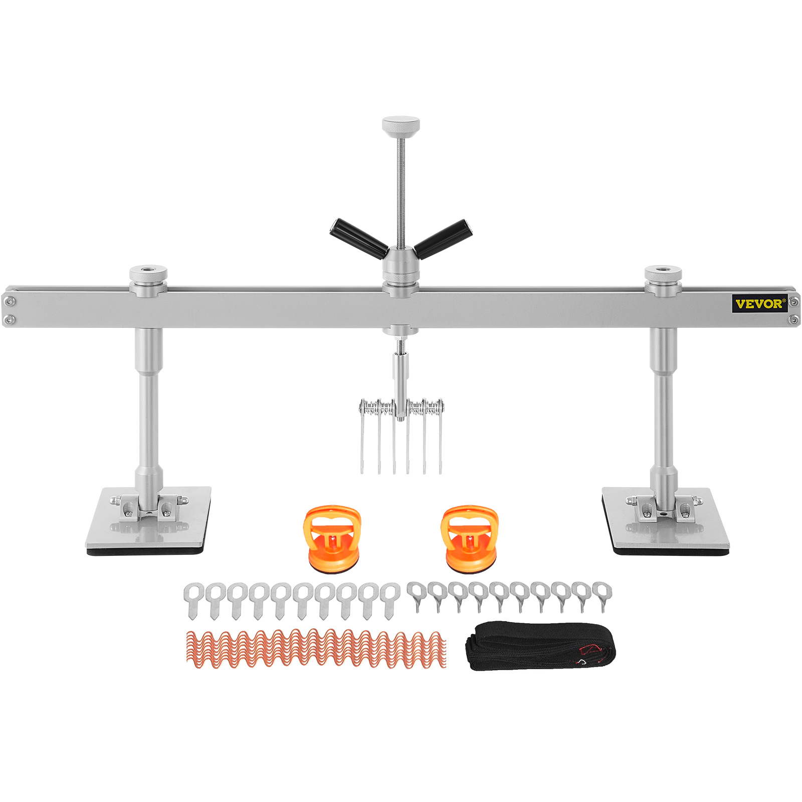 85cm Dent Pull Lever Straightening Bar Kit Mount Suction Cups Demount Pro от Vevor Many GEOs