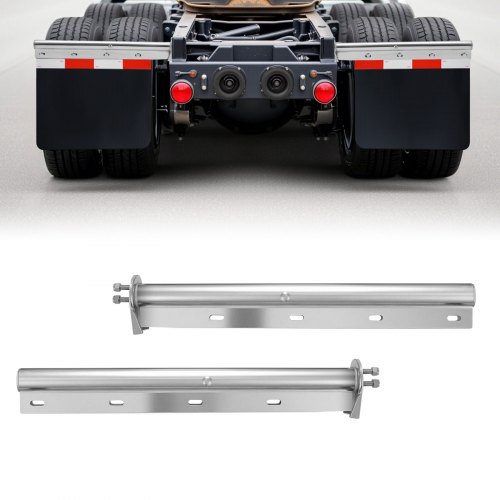 

Straight Spring Loaded Mud Flap Hangers for Semi Truck 1-1/8" Bolt Spacing