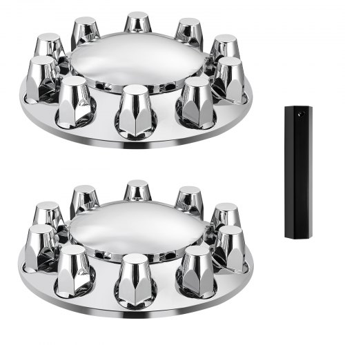 

VEVOR Front Axle Cover Combo Kit ABS Lug Nut Covers with Nut Cover Tools