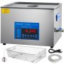 22l Digital Ultrasonic Cleaner With Heater 28/40khz 0-80℃ 0-99min Heating