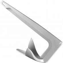 VEVOR Bruce Claw Anchor Boat Anchor 22 lb Galvanized Anchor for 26'-33' Boats