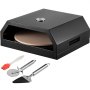 Vevor 16.5'' Outdoor Pizza Oven Kit Stainless Pizza Oven Accessory For Grill