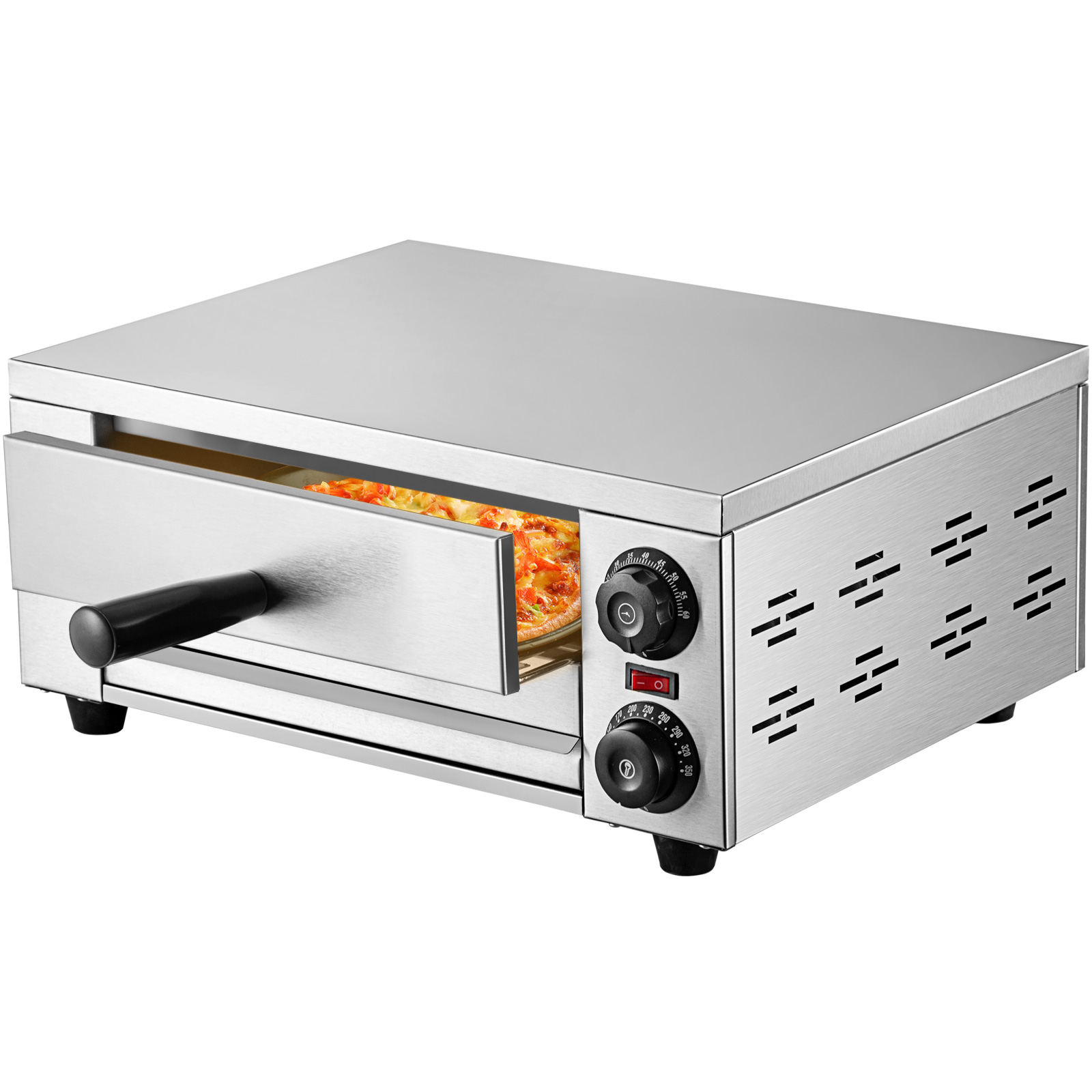 Vevor Electric Pizza Oven Countertop Pizza Oven 12"pizza Baker Stainless Steel от Vevor Many GEOs