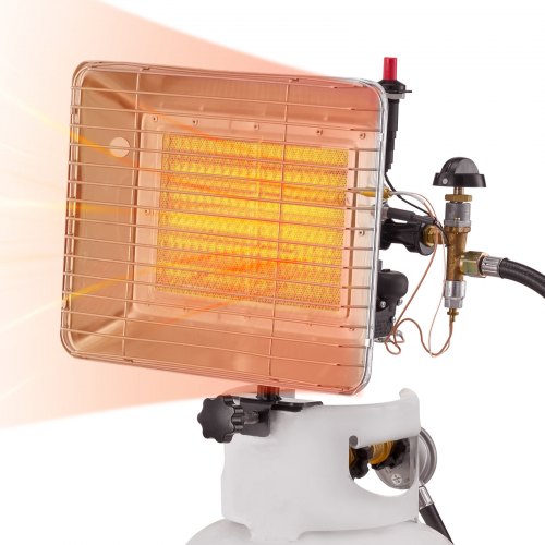 

VEVOR Propane Tank Top Heater 13000 BTU Rapid Heating Infrared Single Burner Square