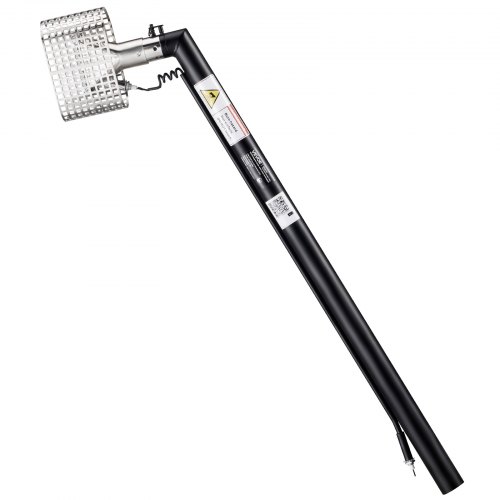 VEVOR 3FT Extension Pole for Heat Gun, Only Compatible with DR.Shrink Propane Heat Guns, Extended Reach Rod for Fast Heat-Shrink Wrapping, Combustor Head Included