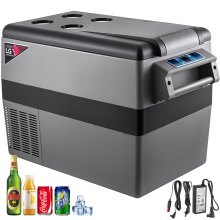 45l Portable Small Refrigerator Domestic Car Cooler Compact Freezer Fridge 220v