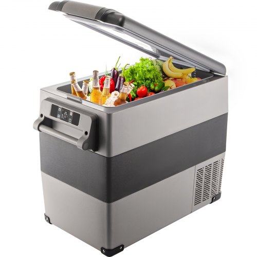 55L Portable Small Refrigerator Domestic Car Cooler Compact Freezer Fridge 220V