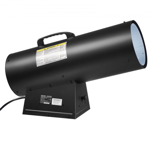 

VEVOR Portable Propane Air Heater 125000BTU Stepless Temp Settings for Garages