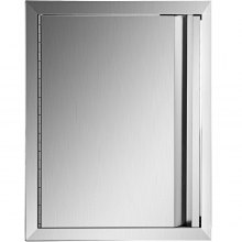 43x61cm Bbq Door Island Outdoor Kitchen Stainless Steel Durable Cabinet Doors