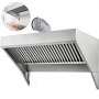 Concession Hood Exhaust, Food Truck Hood Exhaust, 5FT Long, Concession Vent Hood