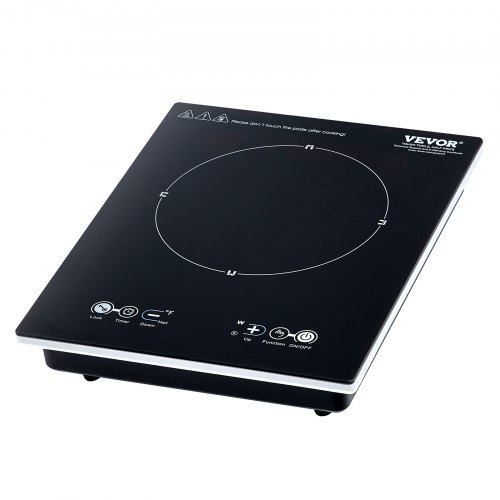 

Portable Induction Cooktop 1800W Countertop Burner 9 Temp Levels Hot Plate