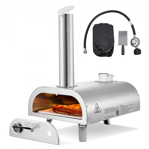 12"" Outdoor Pizza Oven Portable Pellet/Gas Pizza Oven  for Camping