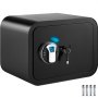 VEVOR Safe Box Lock Biometric 1 Cubic Feet Cash Box Key Home Office Fingerprint