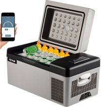20L Portable Small Refrigerator Domestic Car Cooler Compact Freezer Fridge 220V