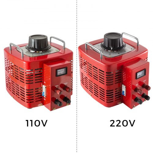 Shell 60Hz 110V 110V Variable Transformer 5000W AC Voltage 0-230V Iron 