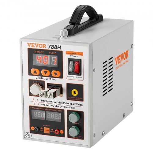 

VEVOR Battery Spot Welder 788H Pulse Welder & Battery Charger 2 Welding Modes
