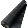 VEVOR Driveway Fabric Stabilization Geotextile Fabric 13x60' Underlayment Black