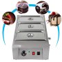 Commercial Electric Chocolate Melting Pot Machine 3 Tanks 26.45lbs Capacity 1kw