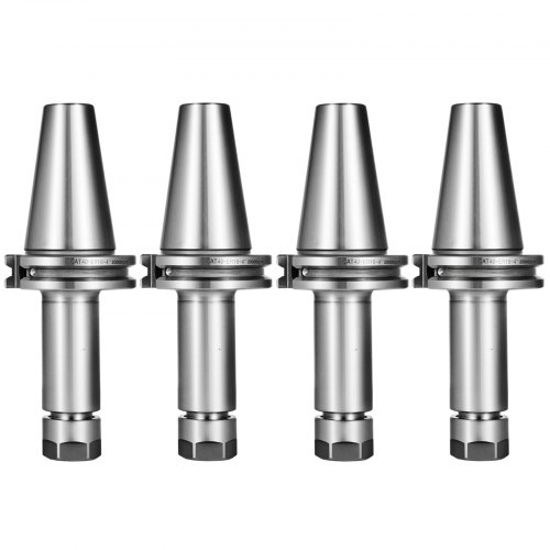 VEVOR CAT40-ER16 COLLET CHUCK-4 CHUCKS Tool Holder Set 100mm VEVOR CAT40-ER16 COLLET CHUCK-4 CHUCKS Tool Holder Set 100mm