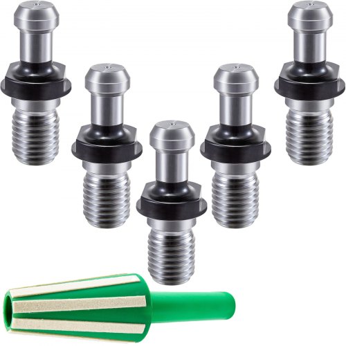 Vevor Pull Stud 5pcs Retention Knobs With Cleaning Stick Cat50 For Haas Cnc