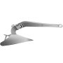 VEVOR 33 lb Plow Style Boat Anchor 15 kg 30-43ft 316 Stainless Steel Anchor