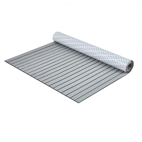 VEVOR Boat Flooring, EVA Foam Boat Decking 94.5"" x 45.7"", Non-Slip Self-Adhesive Flooring, 29.9 sq.ft Marine Carpet for Boats, Yacht, Pontoon, Kayak D