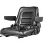 VEVOR PVC Universal ForkliftSeat TractorSeat W/ SeatBelt & Armrests& SeatSwitch
