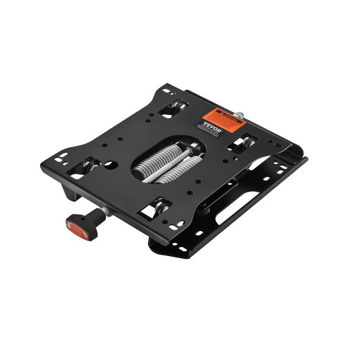 VEVOR Seat Suspension Kit Without Seat Slider Track, Universal Air Ride Seat Suspension for Zero Turn Lawn Mower, Adjustable Tractor Seat Suspension ‎Kit Compatible with Forklift, Bulldozers Seat