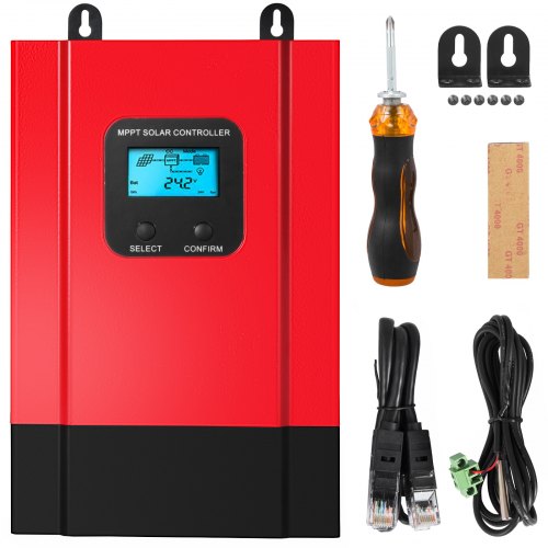 Vevor Mppt Solar Charge Controller 12v 24v 36v 48v Automatic Off Grid High Efficient Vevor Eu